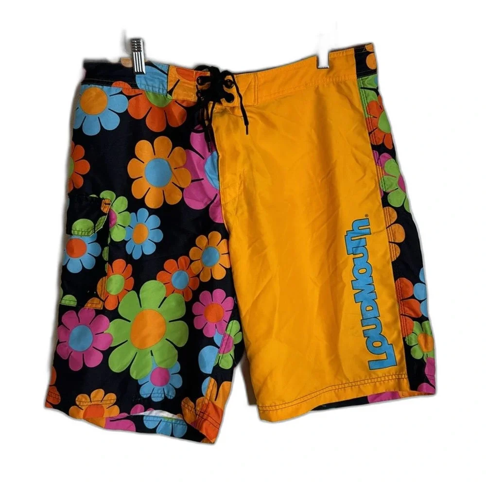 Loudmouth golf men’s colorful swim trunks shirts size‎ 36